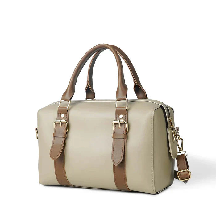 Safara Bag - Beige & Brown