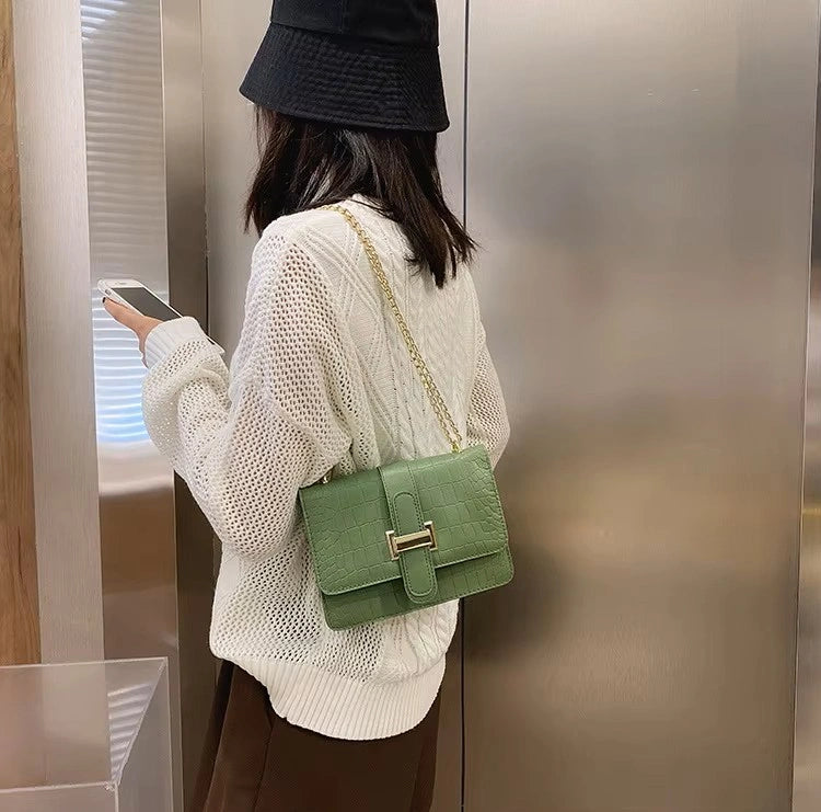 Olive Green Zarr Bag