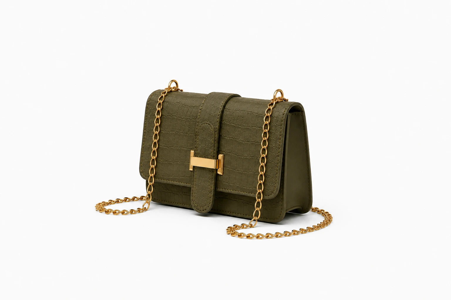 Olive Green Zarr Bag